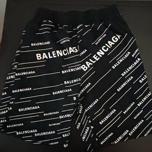 Balenciaga Logo Shorts